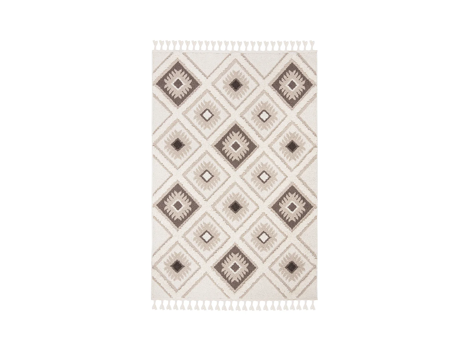 Tapis Neutre/Marron 122 X 183 cm - Quinn