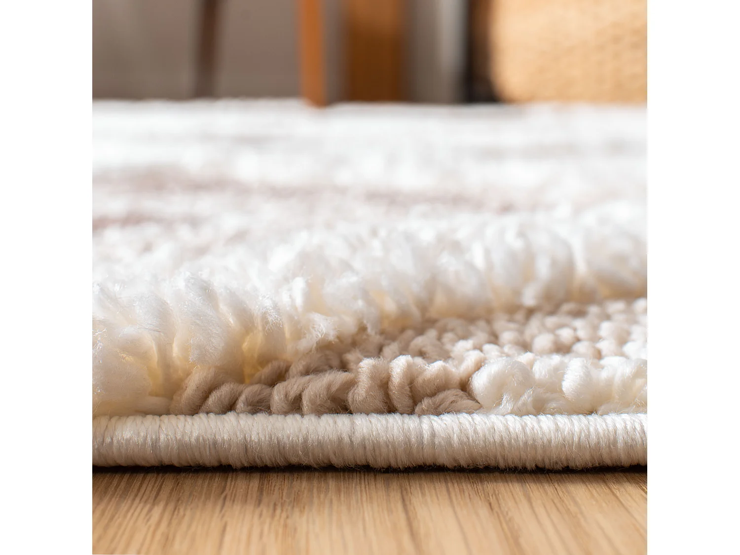 Tapis Neutre/Marron 122 X 183 cm - Quinn