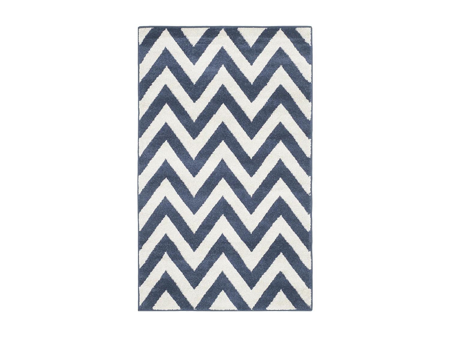 Tapis Bleu Marine/Neutre 91 X 152 cm - La Victoria