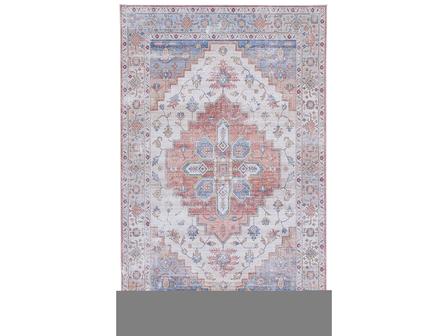 Tapis Beige/Bleu 122 X 183 cm - Tripp