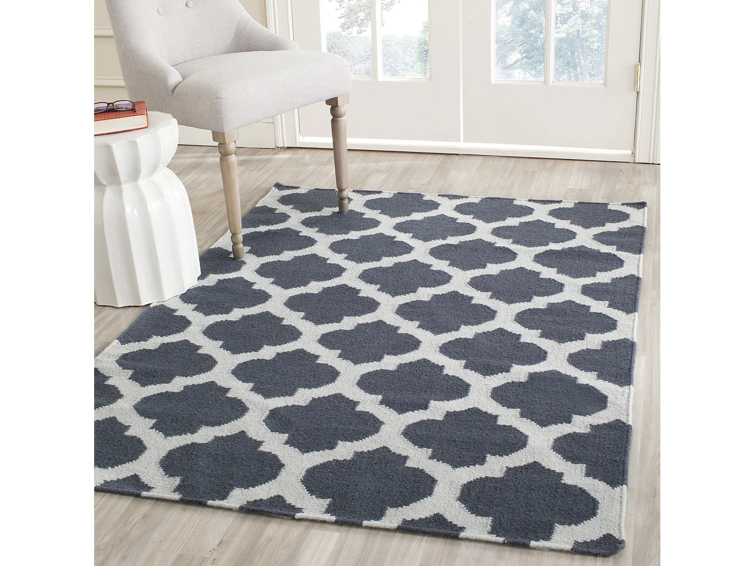 Tapis Bleu/Neutre 122 X 183 cm - Soraya