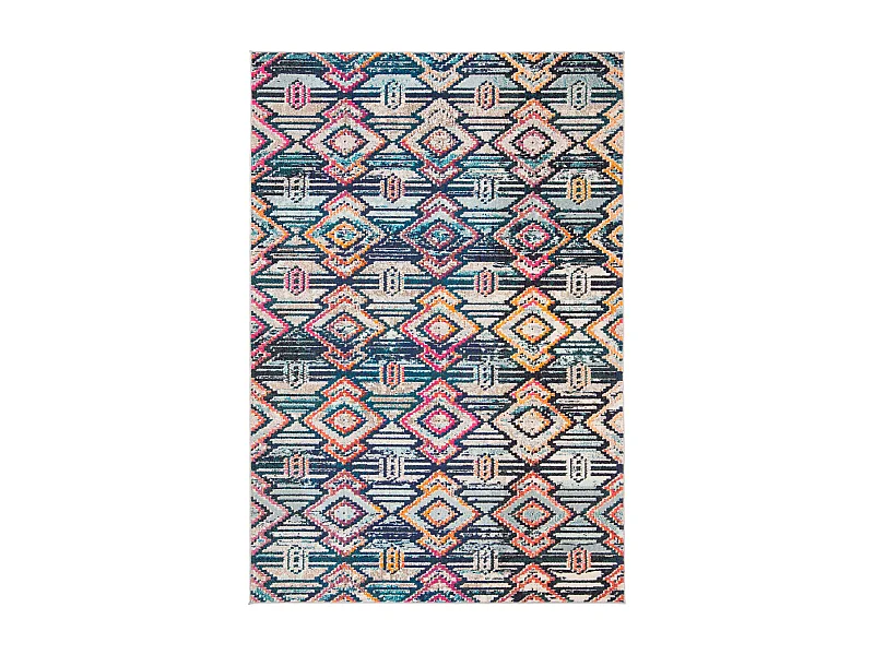 Tapis Noir/Orange 160 X 229 cm - Lilly