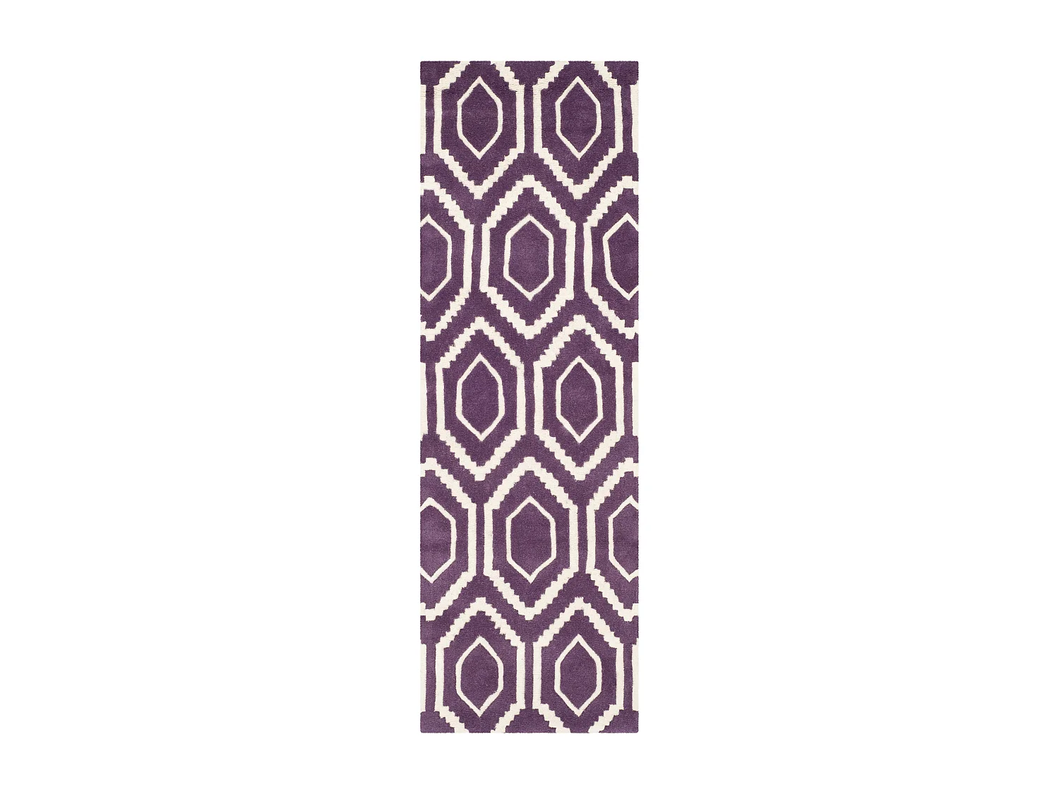 Tapis Violet/Ivoire 69 X 213 cm - Essex