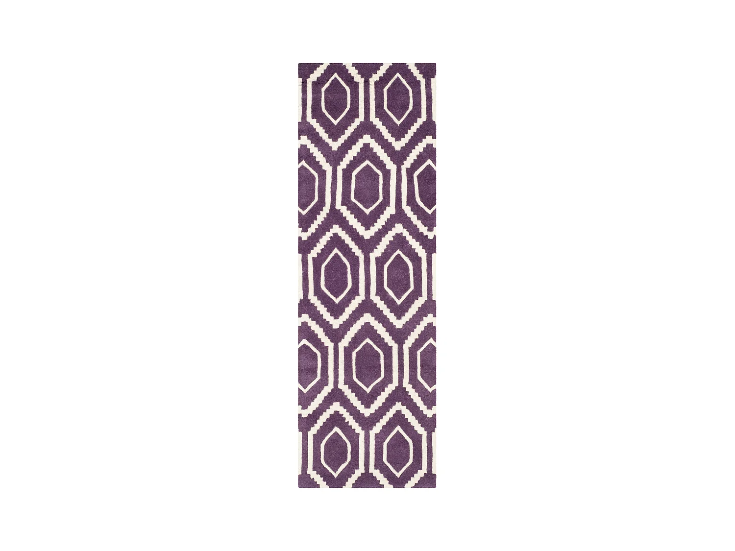 Tapis Violet/Ivoire 69 X 213 cm - Essex