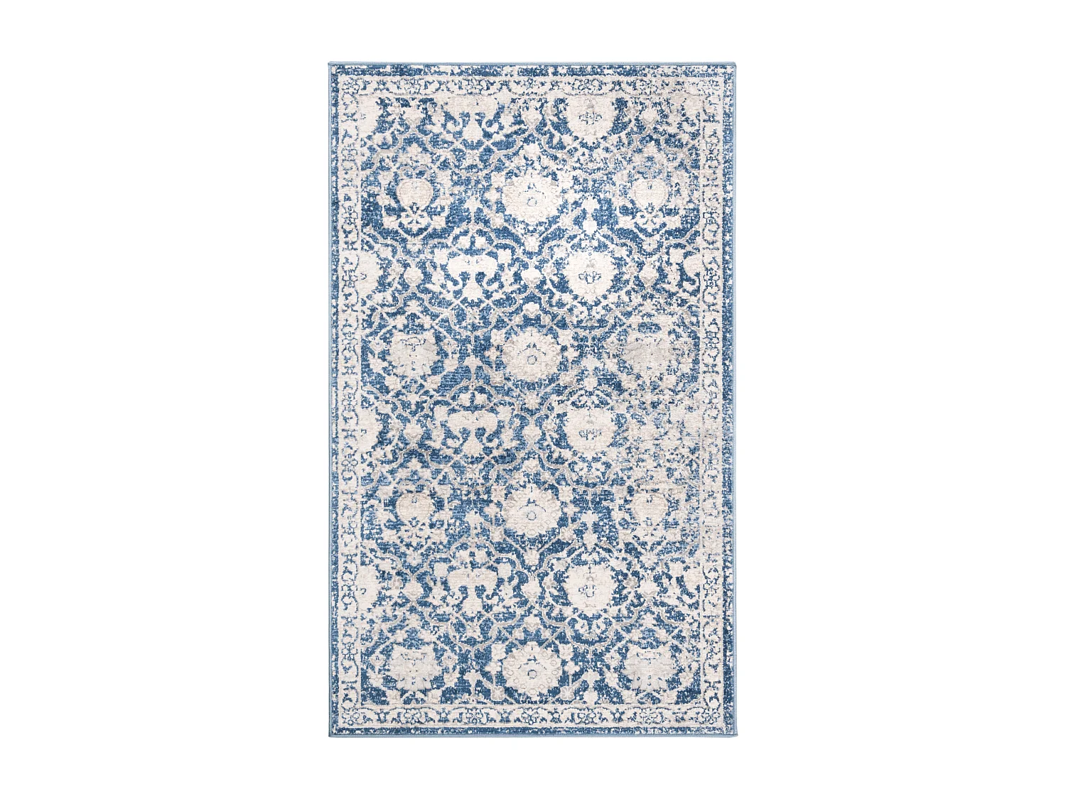 Tapis Bleu marine 91 X 152 cm - Flo