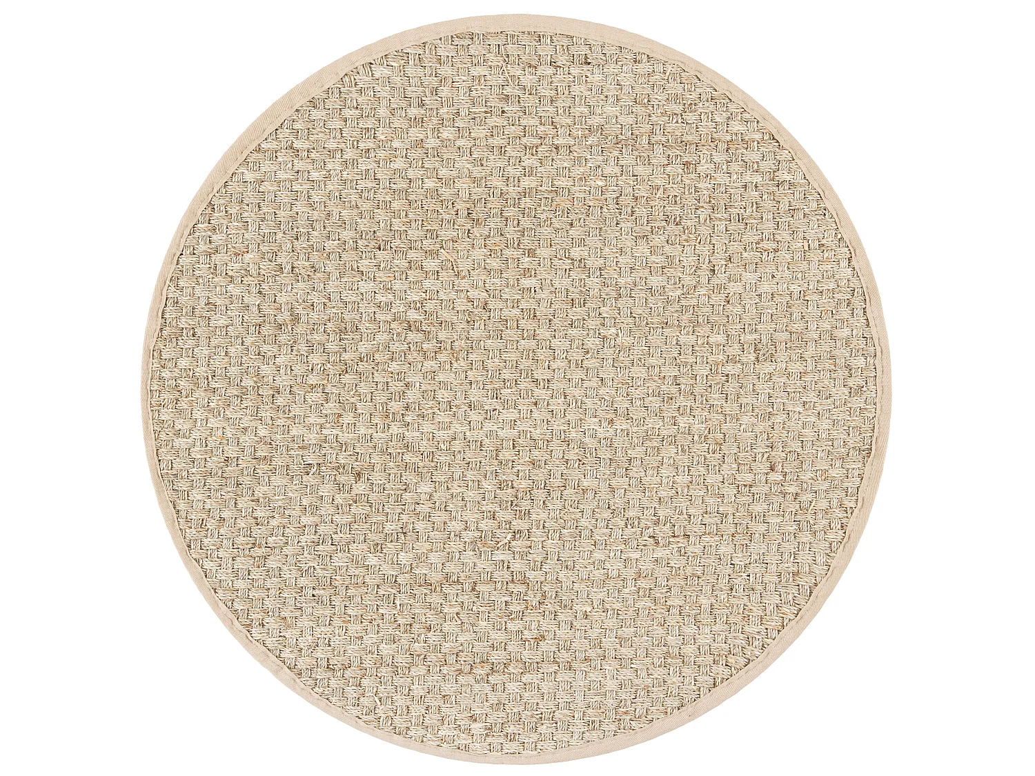 Tapis Naturel/Beige 91 X 91 cm - Roselyn