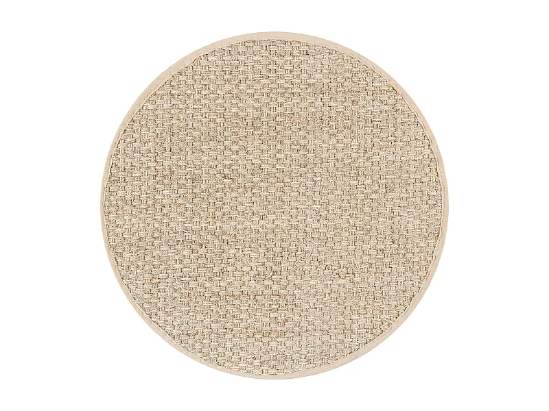 Tapis Naturel/Beige 91 X 91 cm - Roselyn