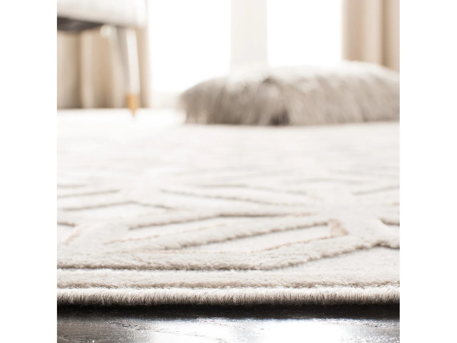 Tapis Gris 122 X 170 cm - Maiden