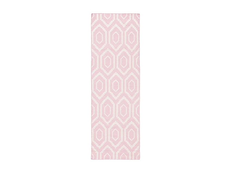 Tapis Rose/Neutre 76 X 244 cm - Casablanca