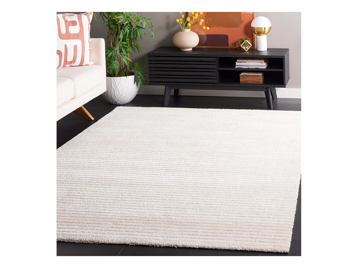 Tapis Ivoire/Beige 122 X 183 cm - Virgil