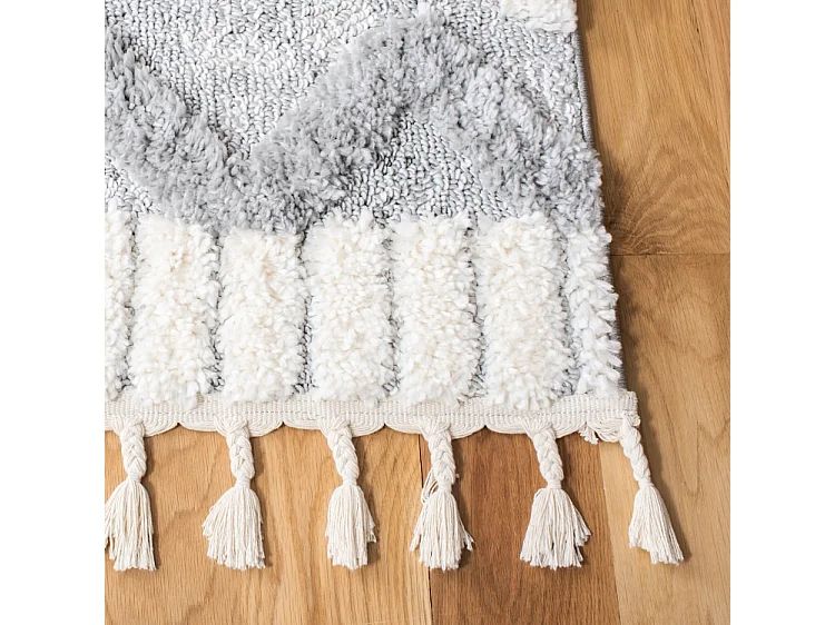 Tapis Gris/Neutre 91 X 152 cm - Aya