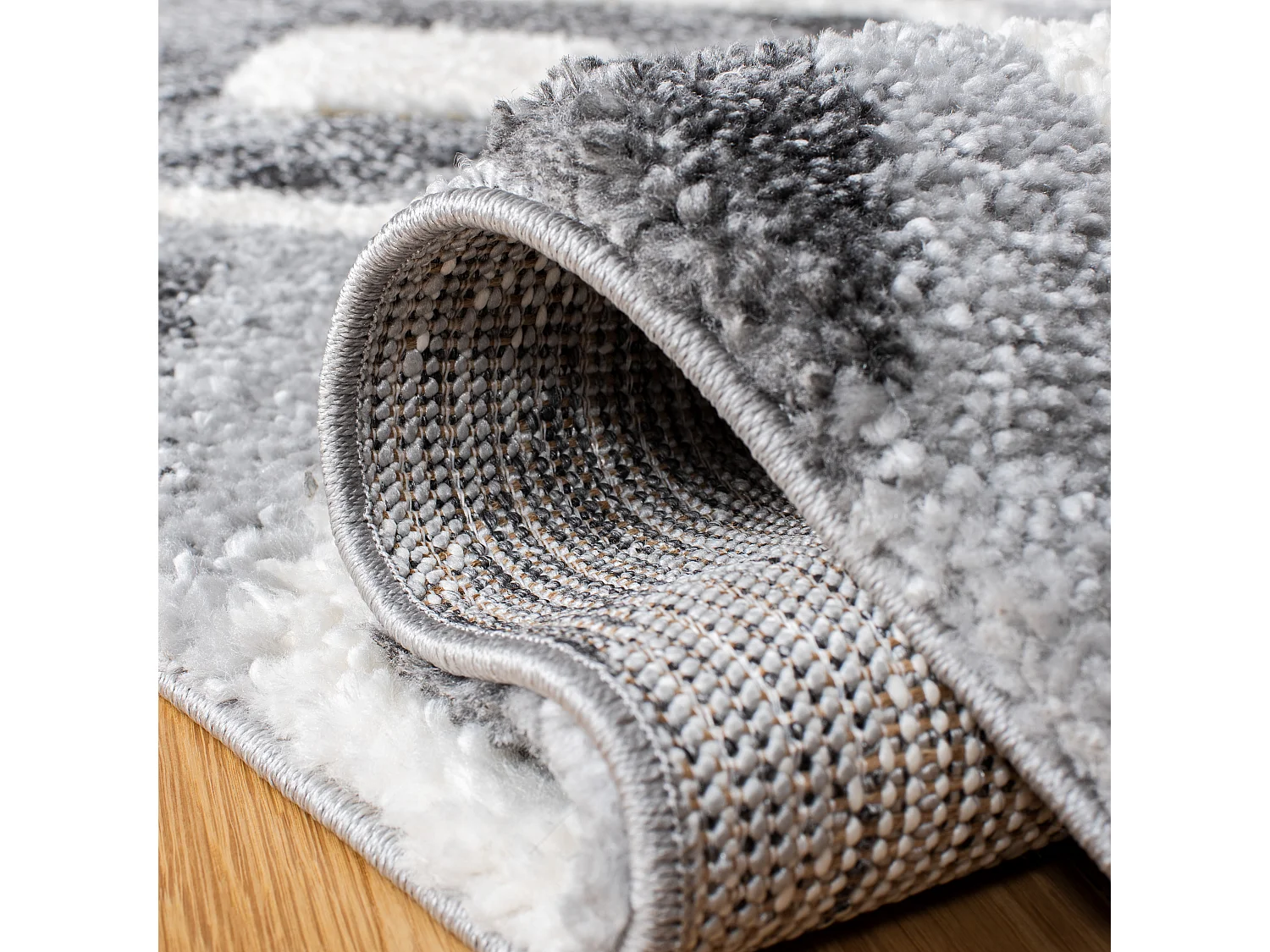 Tapis Gris/Neutre 91 X 152 cm - Aya