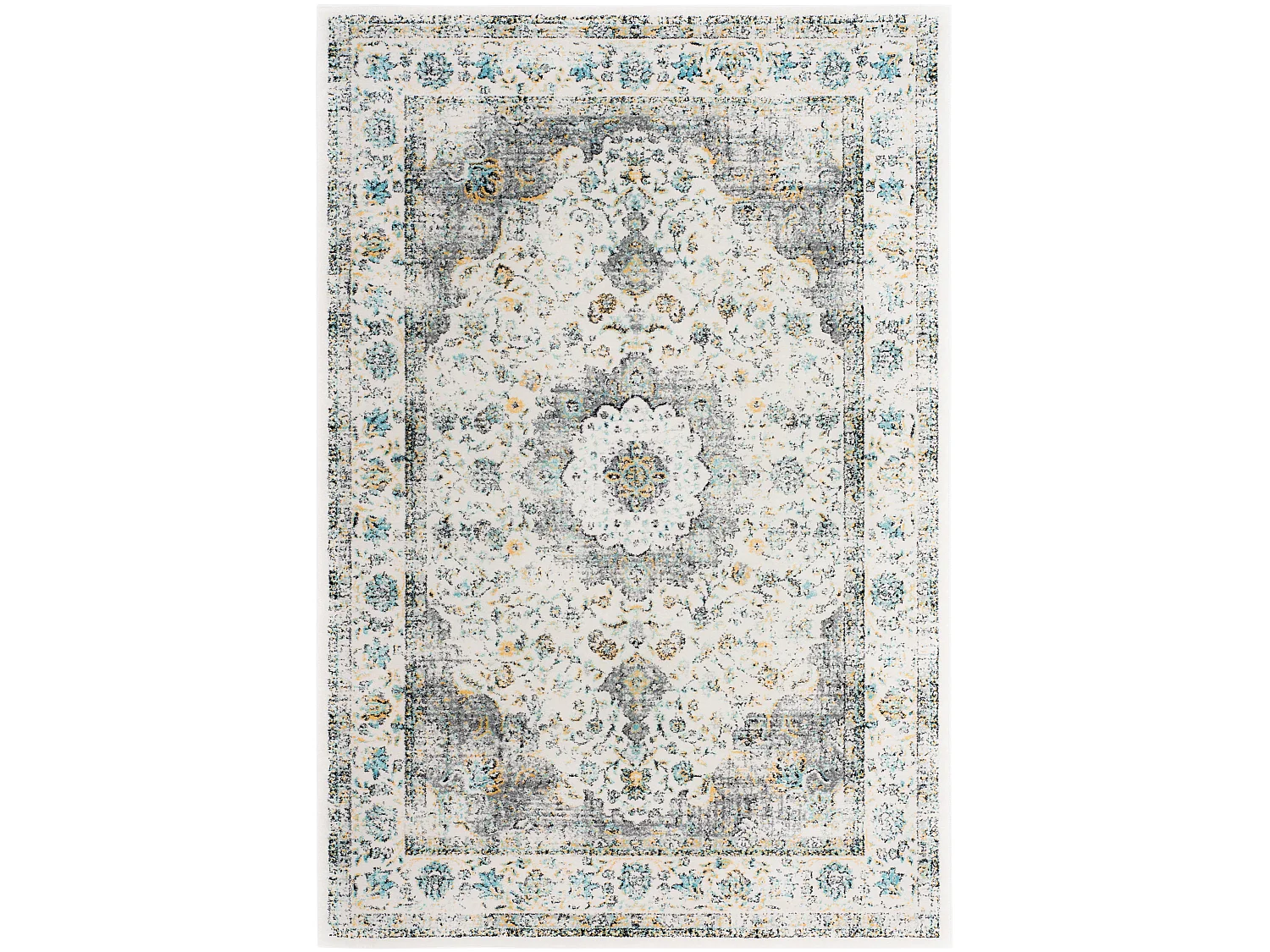 Tapis Gris/Or 155 X 229 cm - Nichol