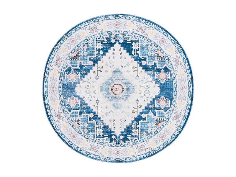 Tapis Marine/Ivoire 183 X 183 cm - Calypso