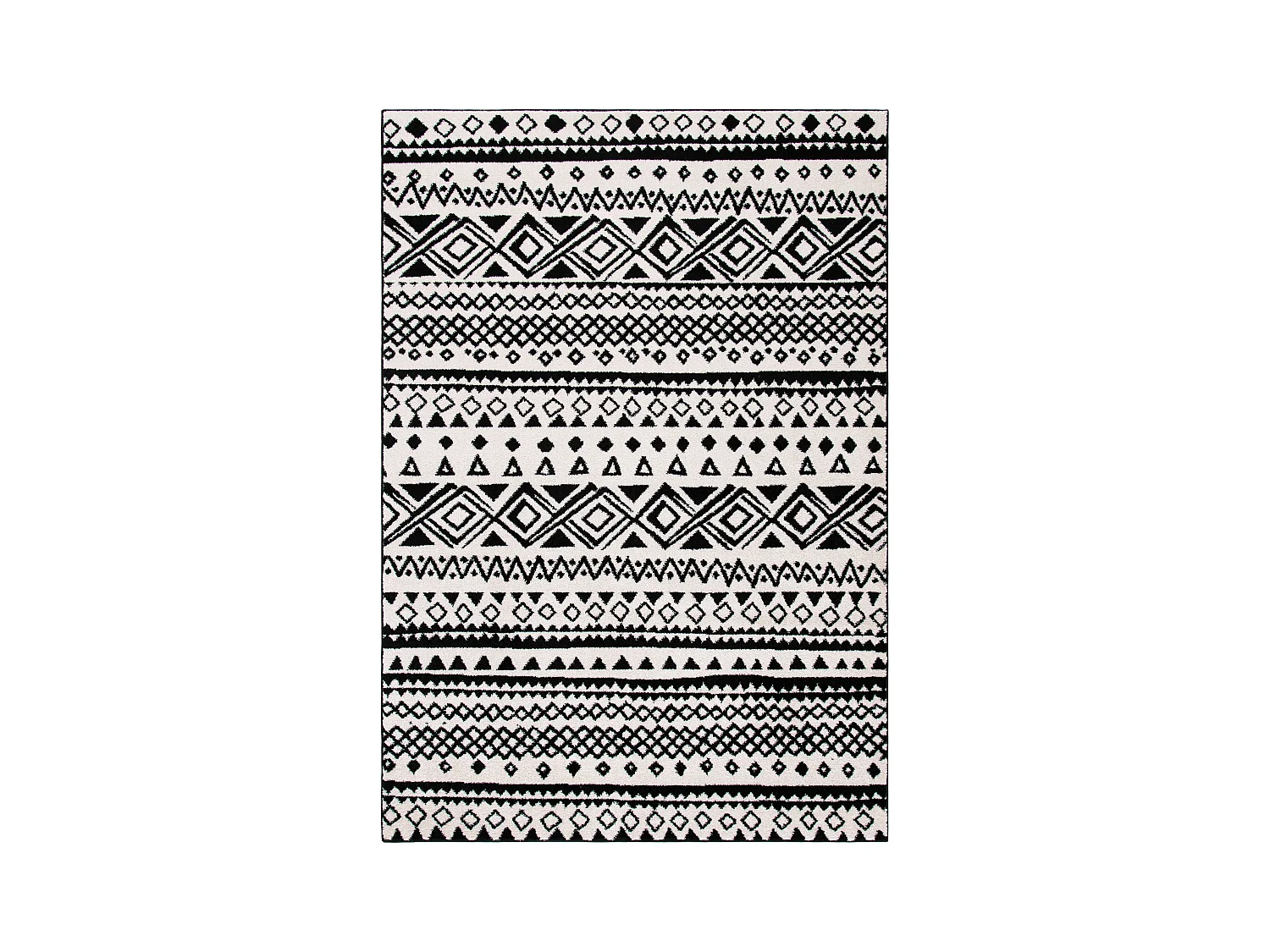 Tapis Neutre/Gris 122 X 183 cm - Braylee