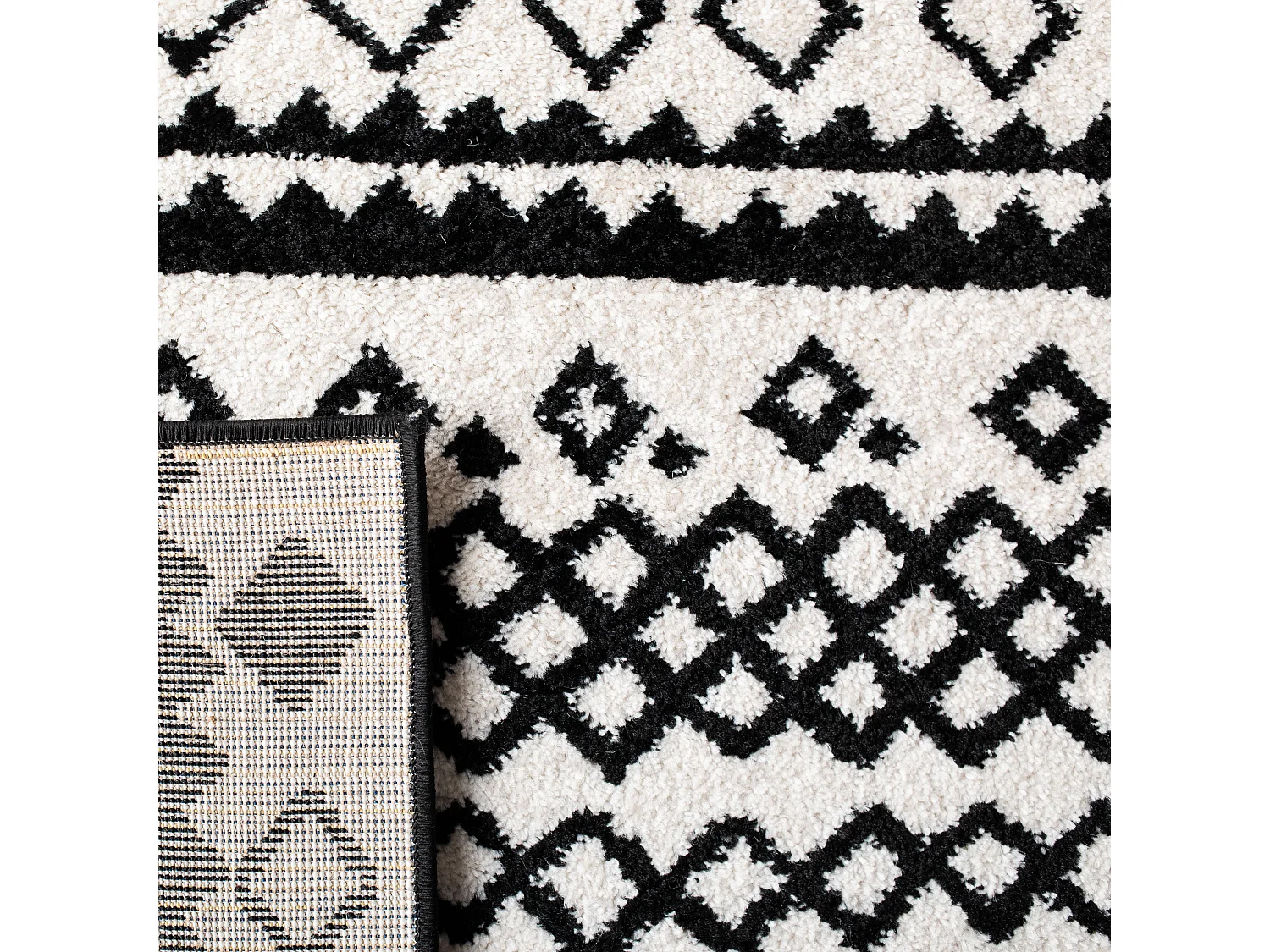 Tapis Neutre/Gris 122 X 183 cm - Braylee