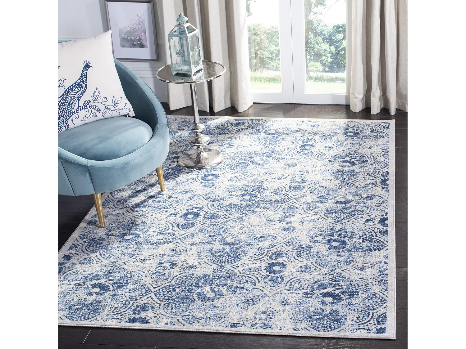 Tapis Blanc 122 X 183 cm - Arabella