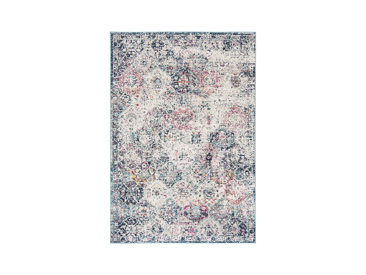 Tapis Bleu Marine/Bleu 201 X 279 cm - Mopani
