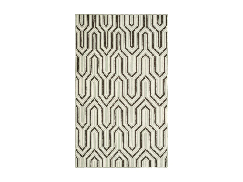 Tapis Gris/Multicolore 152 X 244 cm - Aries