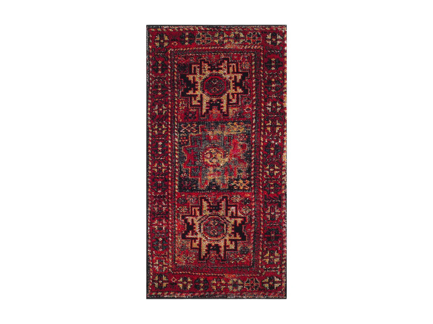 Tapis Rouge/Multicolore 79 X 152 cm - Waverly