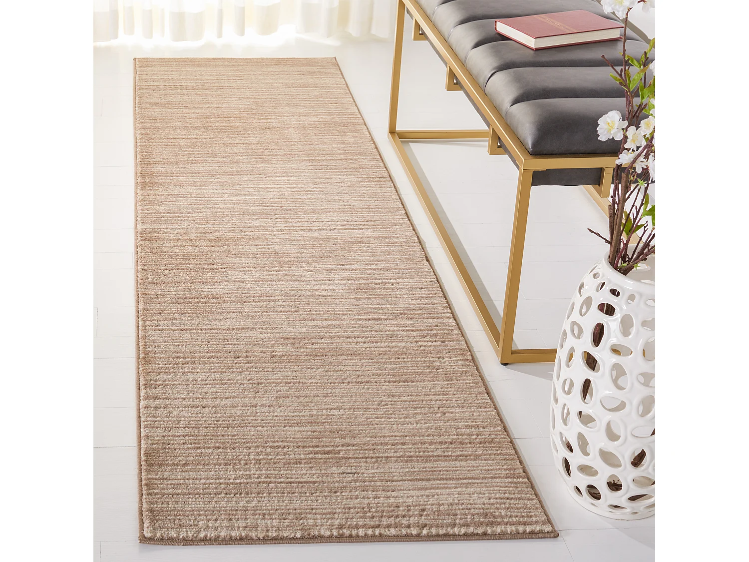 Tapis Marron 66 X 244 cm - Valentine