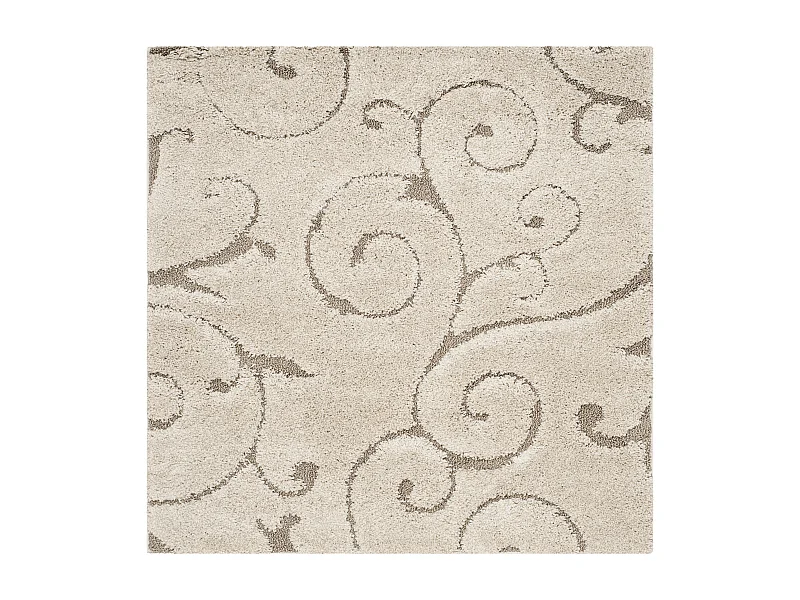 Tapis Crème/Beige 122 X 122 cm - Rosalind