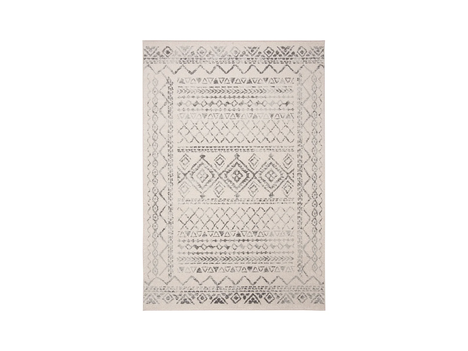 Tapis Neutre/Gris 160 X 229 cm - Jennifer