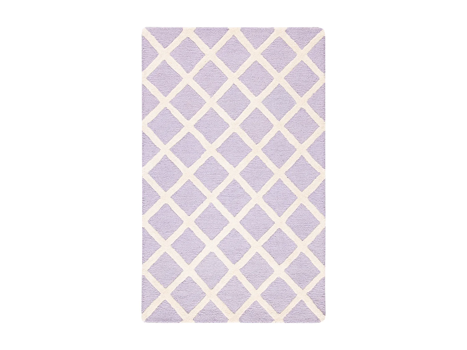 Tapis Violet/Neutre 122 X 183 cm - Sophie