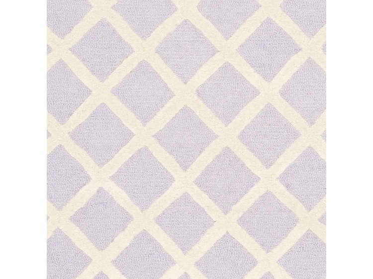 Tapis Violet/Neutre 122 X 183 cm - Sophie