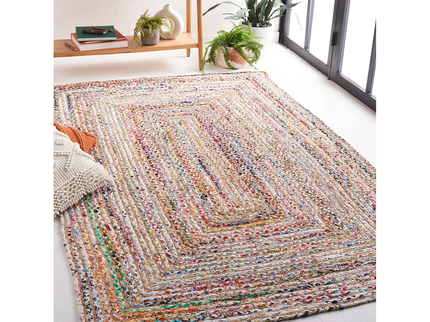 Tapis Beige/Multicolore 122 X 183 cm - Jessamine