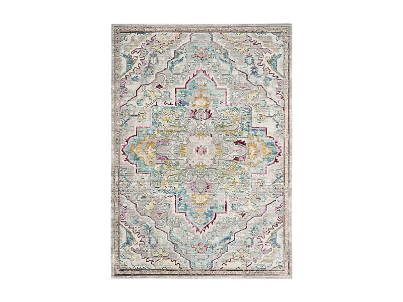 Tapis Gris/Bleu 152 X 244 cm - Lucy