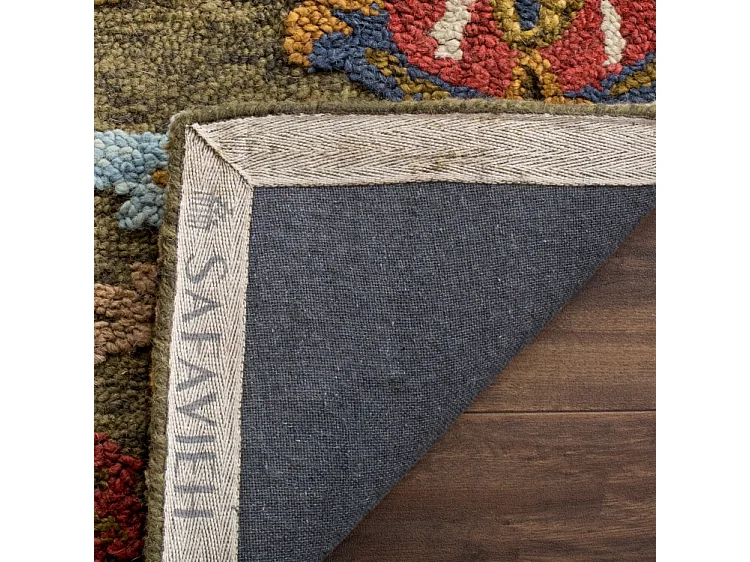 Tapis Vert/Multicolore 244 X 305 cm - Juni