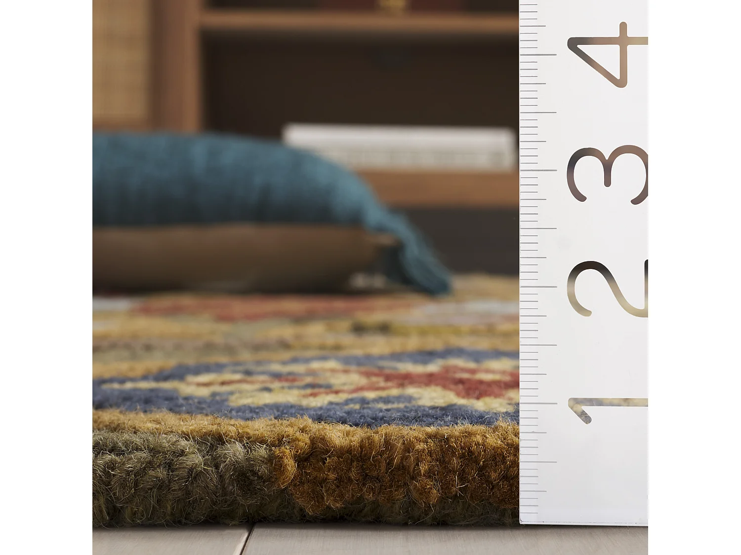 Tapis Vert/Multicolore 244 X 305 cm - Juni