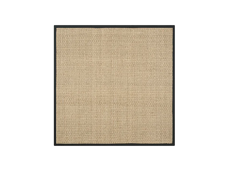 Tapis Neutre/Noir 183 X 183 cm - Roselyn