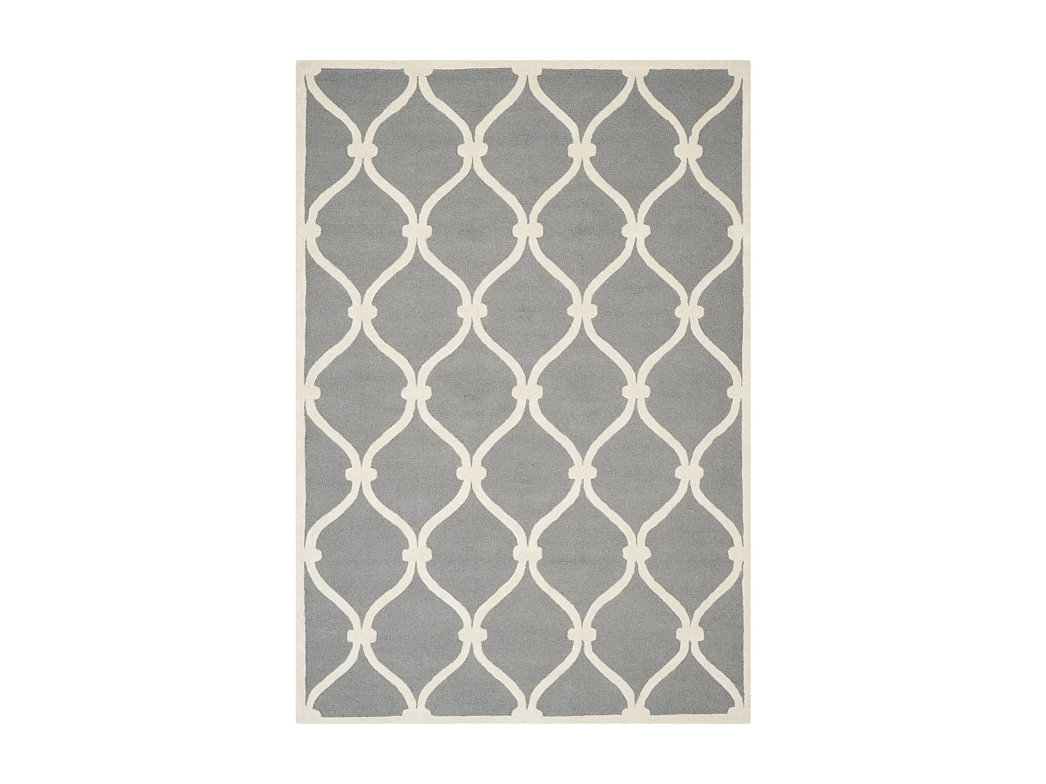 Tapis Gris/Neutre 183 X 274 cm - Hugo