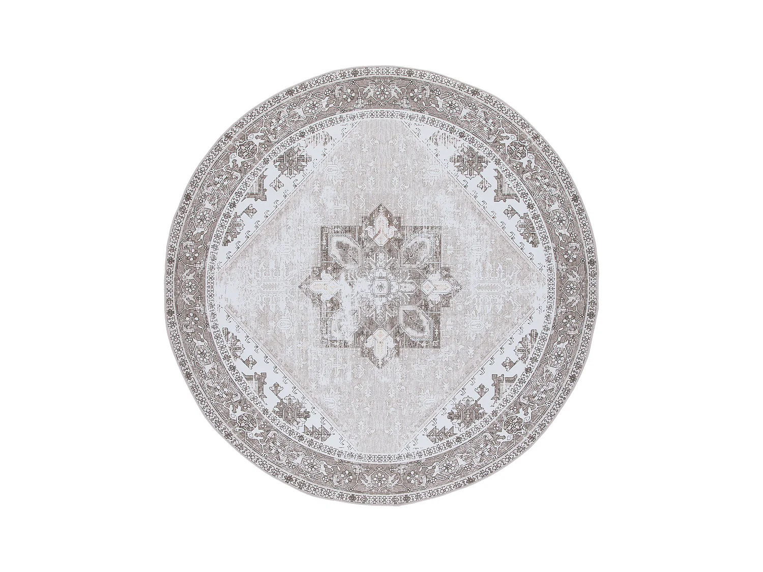 Tapis Sage/Ivoire 183 X 183 cm - Kushim