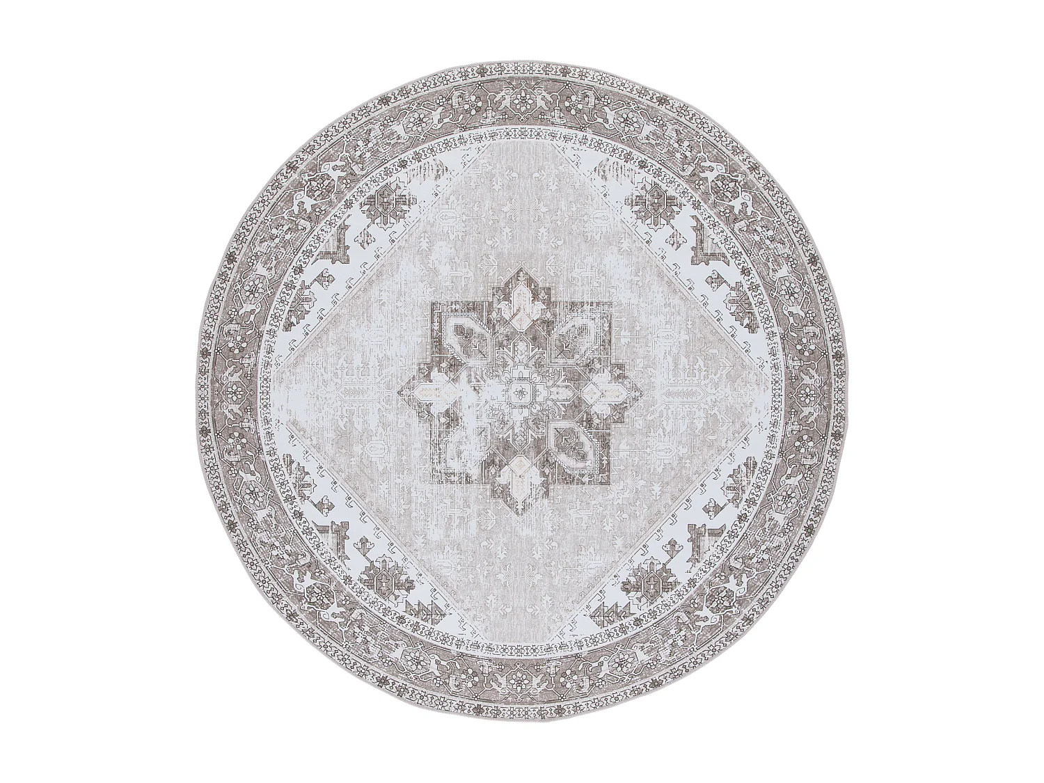 Tapis Sage/Ivoire 183 X 183 cm - Kushim