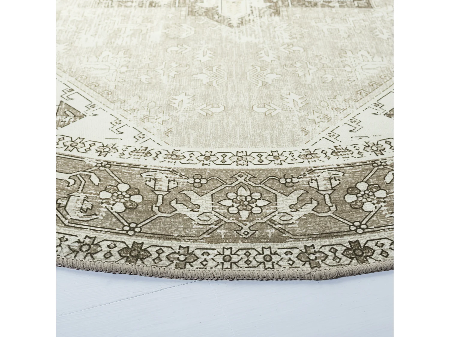 Tapis Sage/Ivoire 183 X 183 cm - Kushim