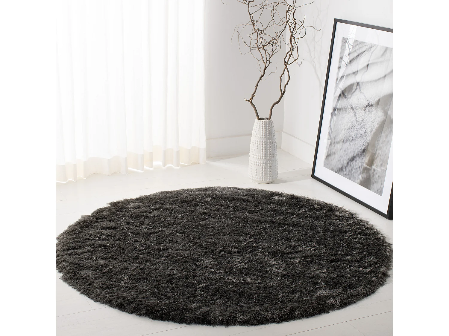 Tapis Gris 152 X 152 cm - Chatham