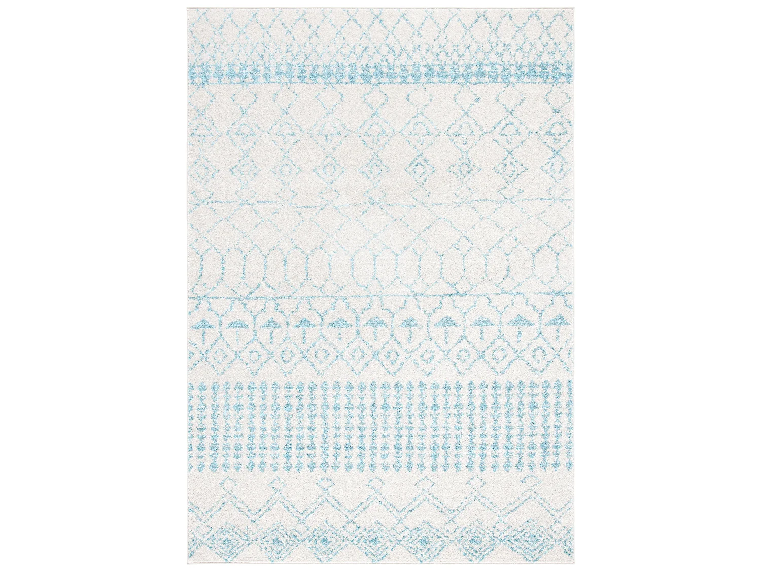Tapis Neutre/Bleu 160 X 229 cm - Harmony