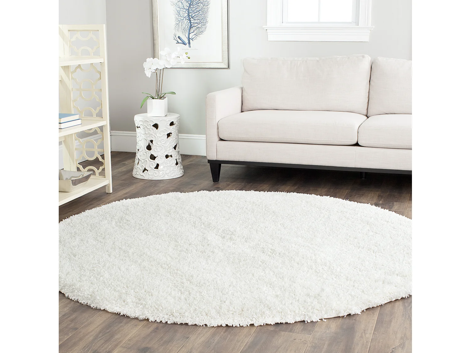 Tapis Blanc 201 X 201 cm - Crosby