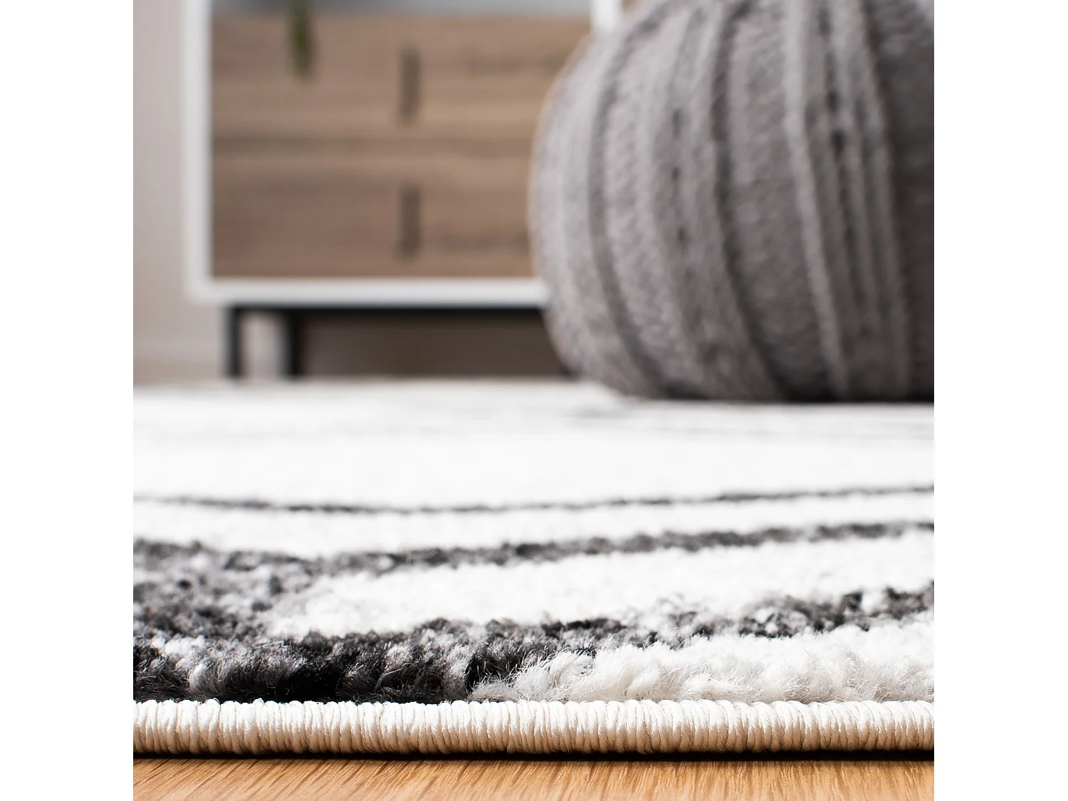 Tapis Neutre/Gris 155 X 229 cm - Riley