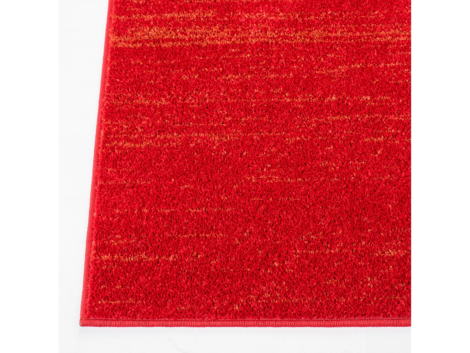 Tapis Rouge/Gris 135 x 196 cm - Marius