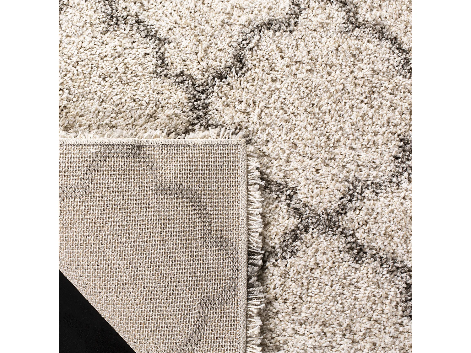 Tapis Neutre/Gris 213 X 213 cm - Coco