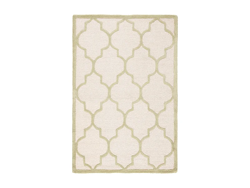 Tapis Neutre/Vert 122 X 183 cm - Sky