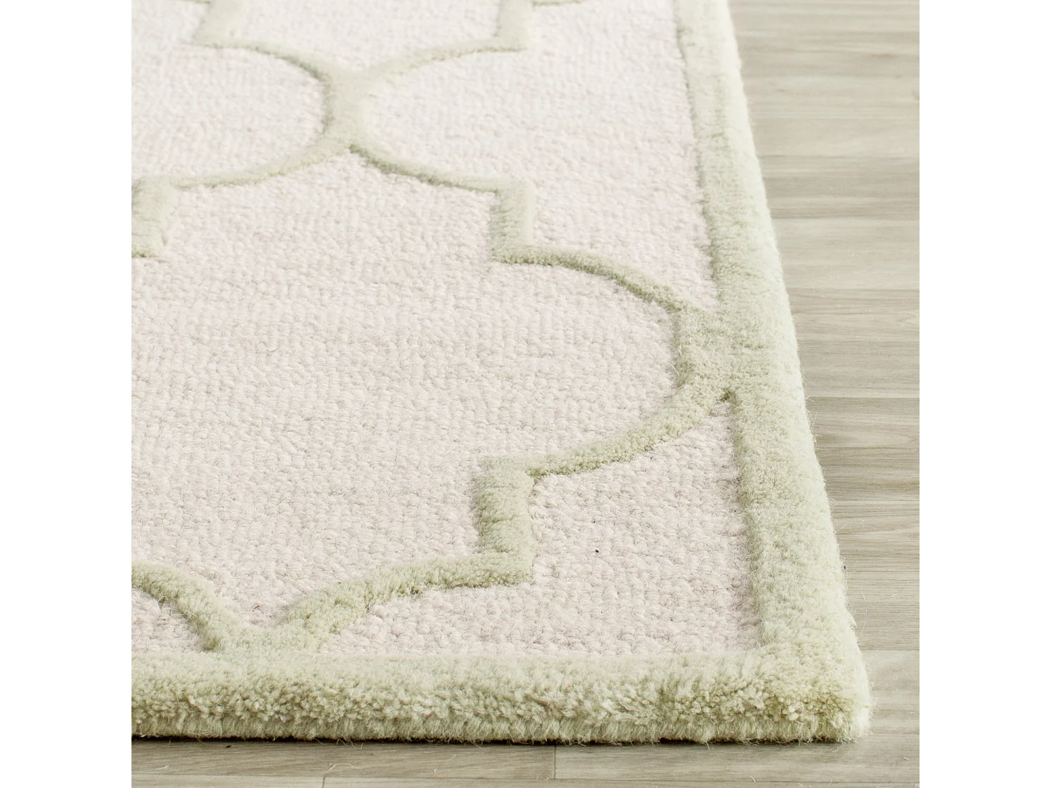 Tapis Neutre/Vert 122 X 183 cm - Sky