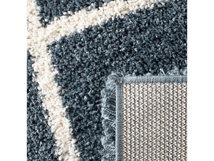 Tapis Bleu/Neutre 91 X 152 cm - Myla