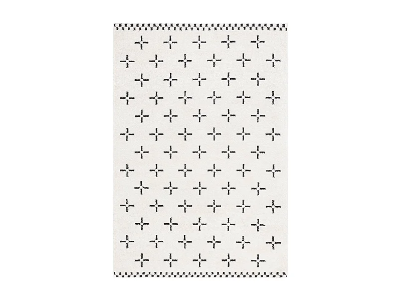 Tapis Ivoire/Noir 91 X 152 cm - Imogen