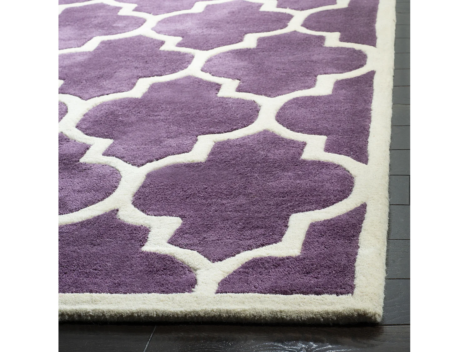 Tapis Violet/Ivoire 183 X 274 cm - Morton