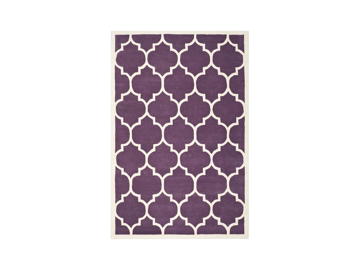 Tapis Violet/Ivoire 183 X 274 cm - Morton